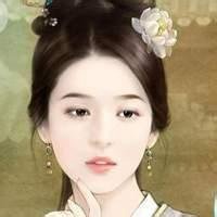 彩绘头像女复古