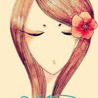 彩绘头像女复古