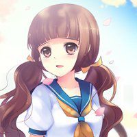 彩绘女生头像图片大全