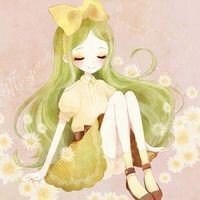 彩绘女生头像图片大全