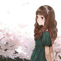 彩绘女生头像图片大全