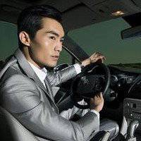 成熟男人开车头像