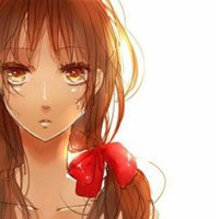 戴围巾的女生动漫头像