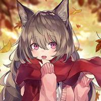 戴围巾的女生动漫头像