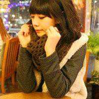 戴围巾的女生头像