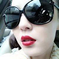 戴墨镜的女生头像