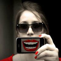戴墨镜的美女头像
