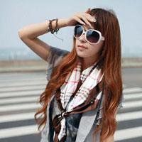 戴墨镜的美女头像