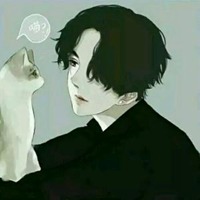 抱猫头像动漫