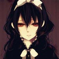 暗黑头像女生动漫