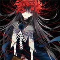 暗黑头像女生动漫