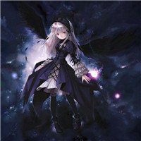 暗黑头像女生动漫