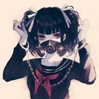 暗黑头像女生动漫