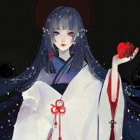 暗黑头像女生复古