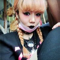 暗黑头像女生复古