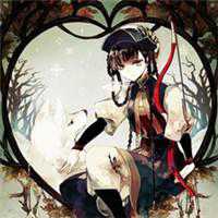 暗黑头像女生复古