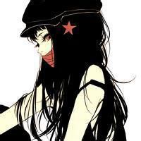 暗黑头像女生复古