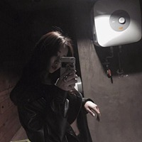 暗黑头像女生复古