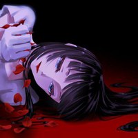 暗黑头像女生复古