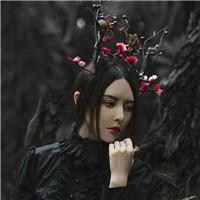 暗黑头像女生高清大图