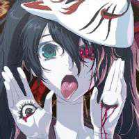 暗黑系动漫头像女生