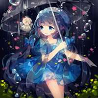 暗黑系动漫头像女生