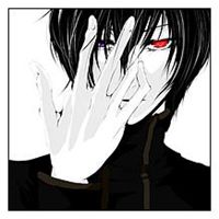 暗黑系动漫头像男生