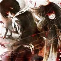 暗黑系情侣头像