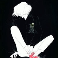 暗黑系情侣头像