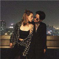 暗黑系情侣头像