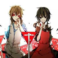 暗黑系情侣头像