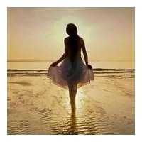 海边日出头像图片