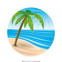 海边日出头像图片