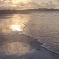 海边日出头像图片