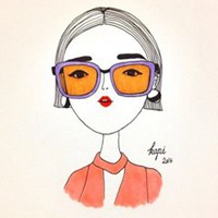 短发头像女卡通可爱