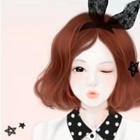 短发头像女卡通可爱