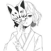 短发头像女生高冷黑白