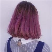 短发头像女背影