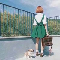 短发美女头像背影图片气质