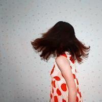 短发美女头像背影图片气质