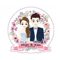 结婚头像一男一女