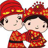 结婚头像一男一女