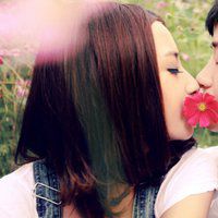 结婚头像一男一女分开