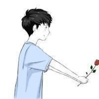 结婚头像一男一女分开