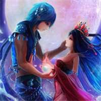 结婚头像情侣动漫图片