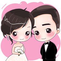 结婚头像情侣动漫图片