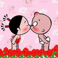 结婚头像情侣动漫图片