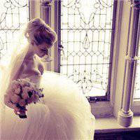 结婚头像情侣婚纱礼服