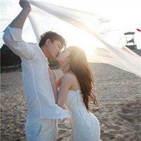 结婚头像情侣婚纱礼服