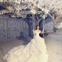 结婚头像情侣婚纱礼服